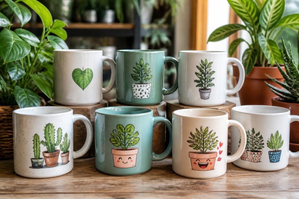 Funny Coffee Mugs for Plant Lovers: 7 Best Designs