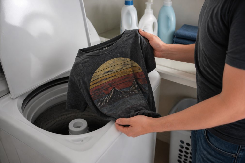How to Wash Graphic Tees Without Fading