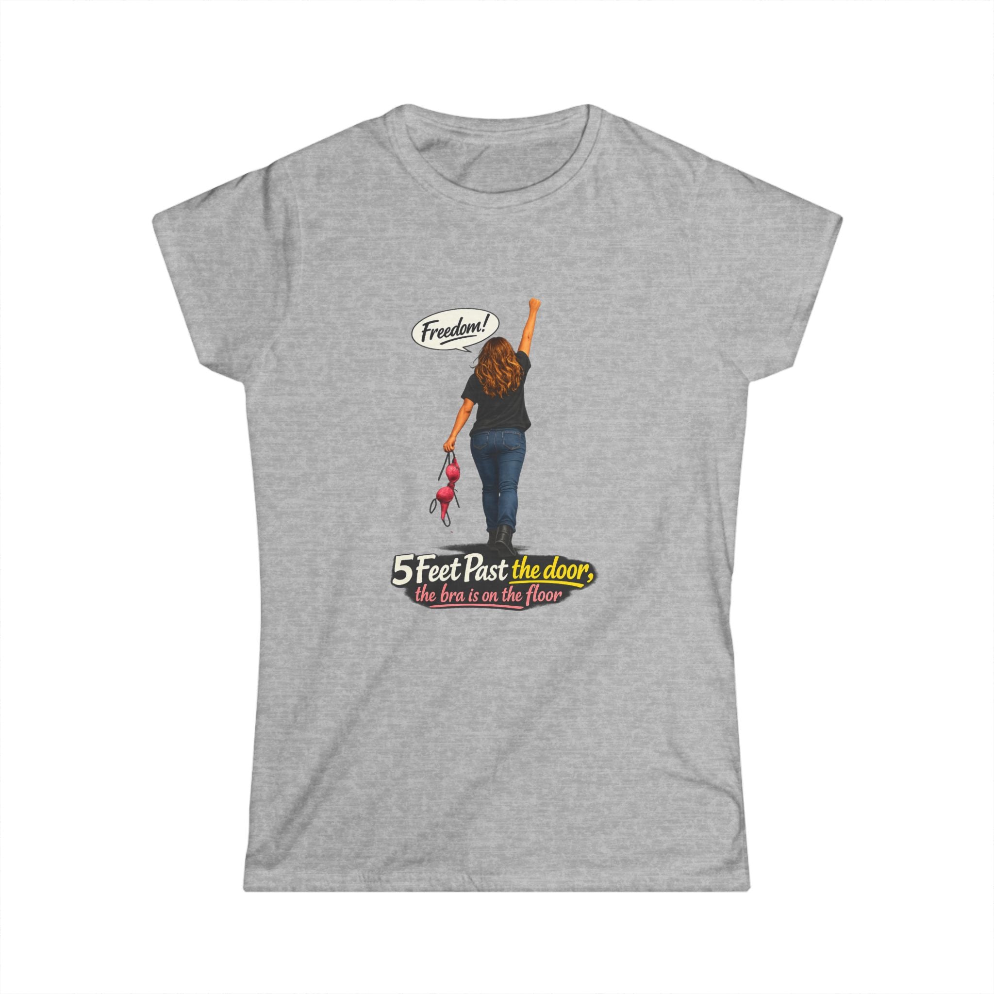 Freedom Girl Tee | 5 Feet Past the Door design