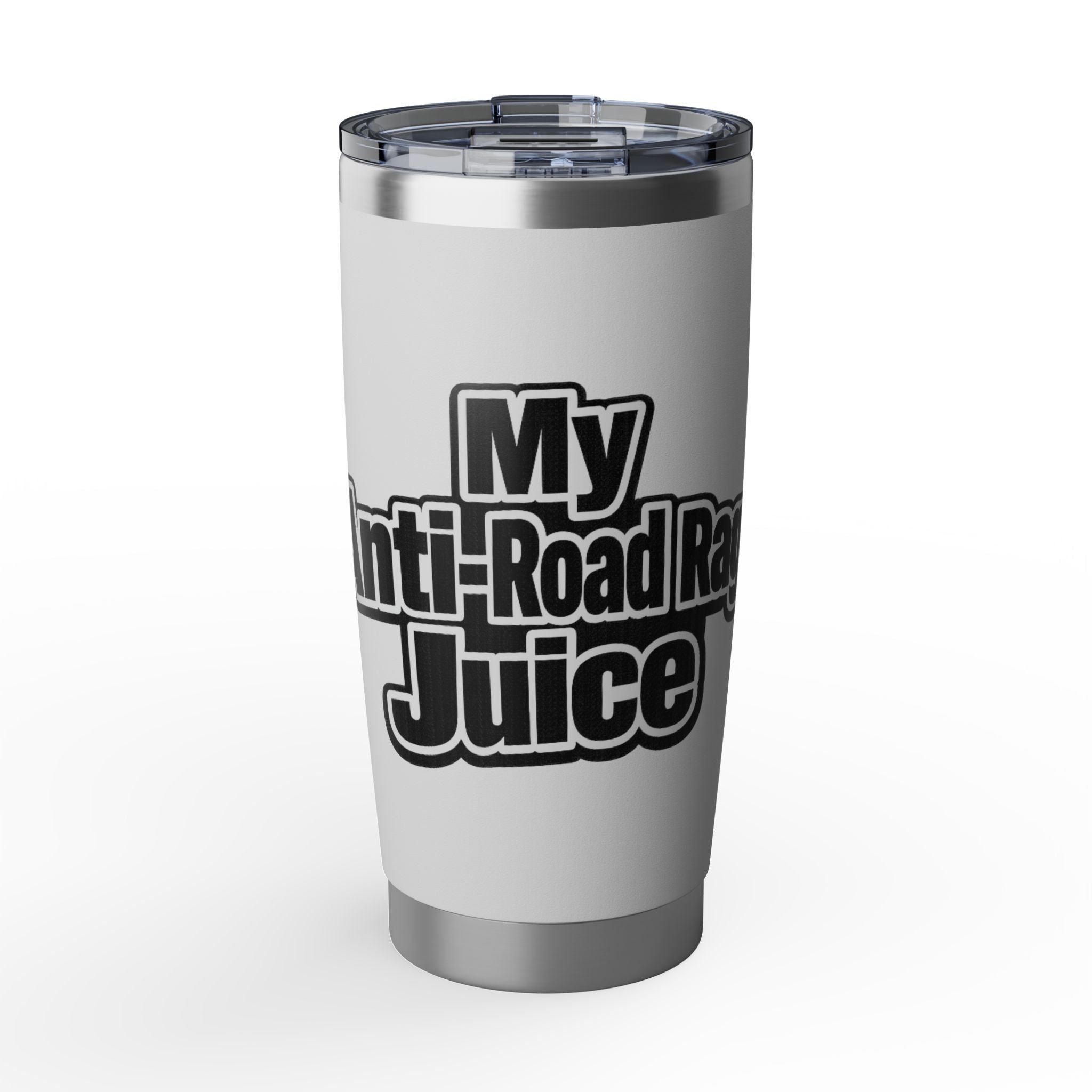 20oz Tumbler — "My Anti-Road Rage Juice" Stainless Travel Cup