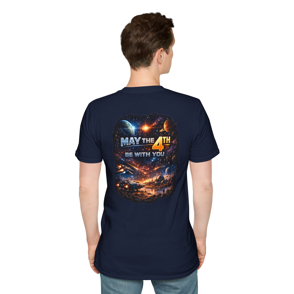 May the 4th Be With You | Funny Geeky T-Shirt for all ages