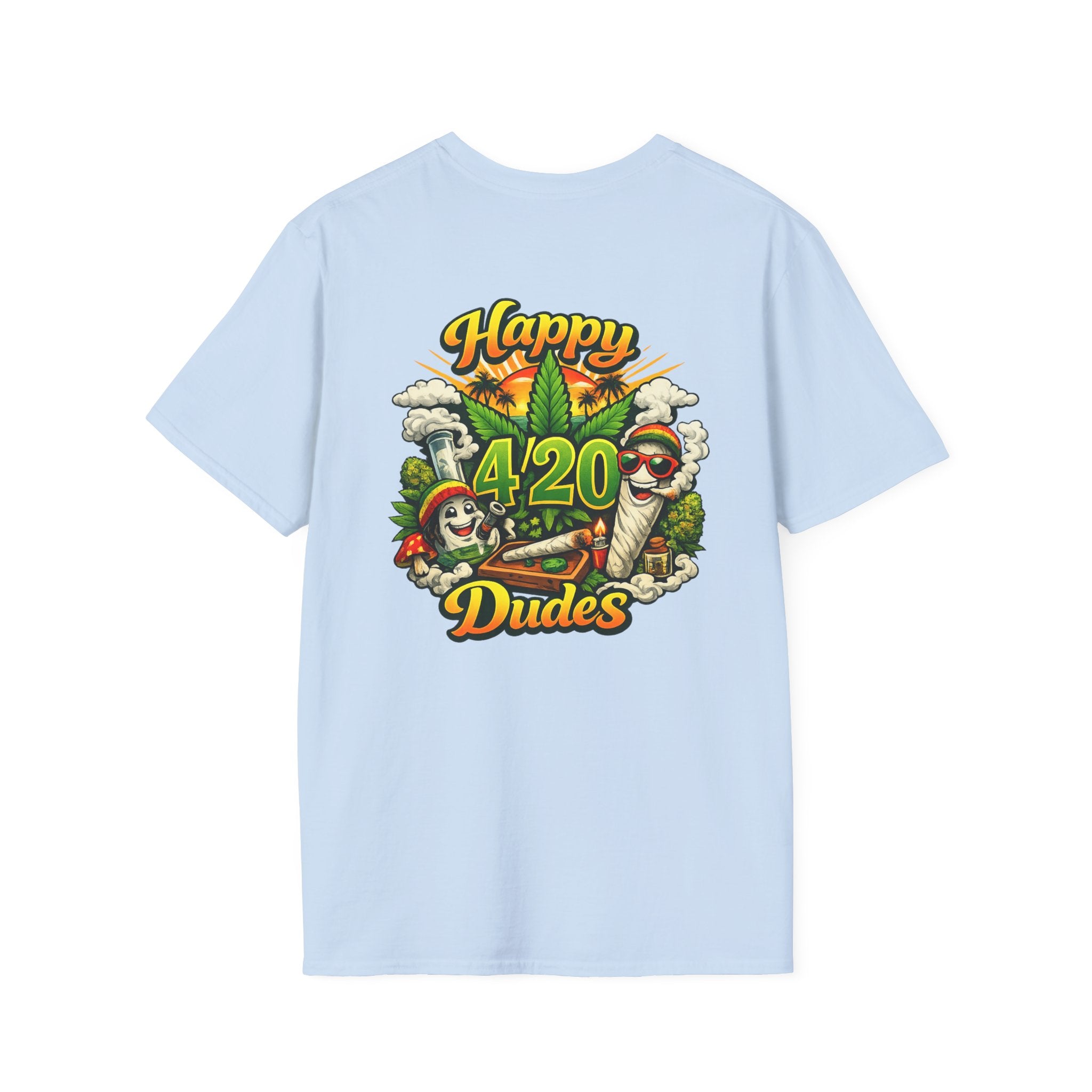 420 Dudes T-Shirt — Funny Cannabis Holiday Graphic Tee