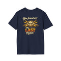 You Found It My Last Nerve T-Shirt | Grumpy Cartoon Face Lightning Retro