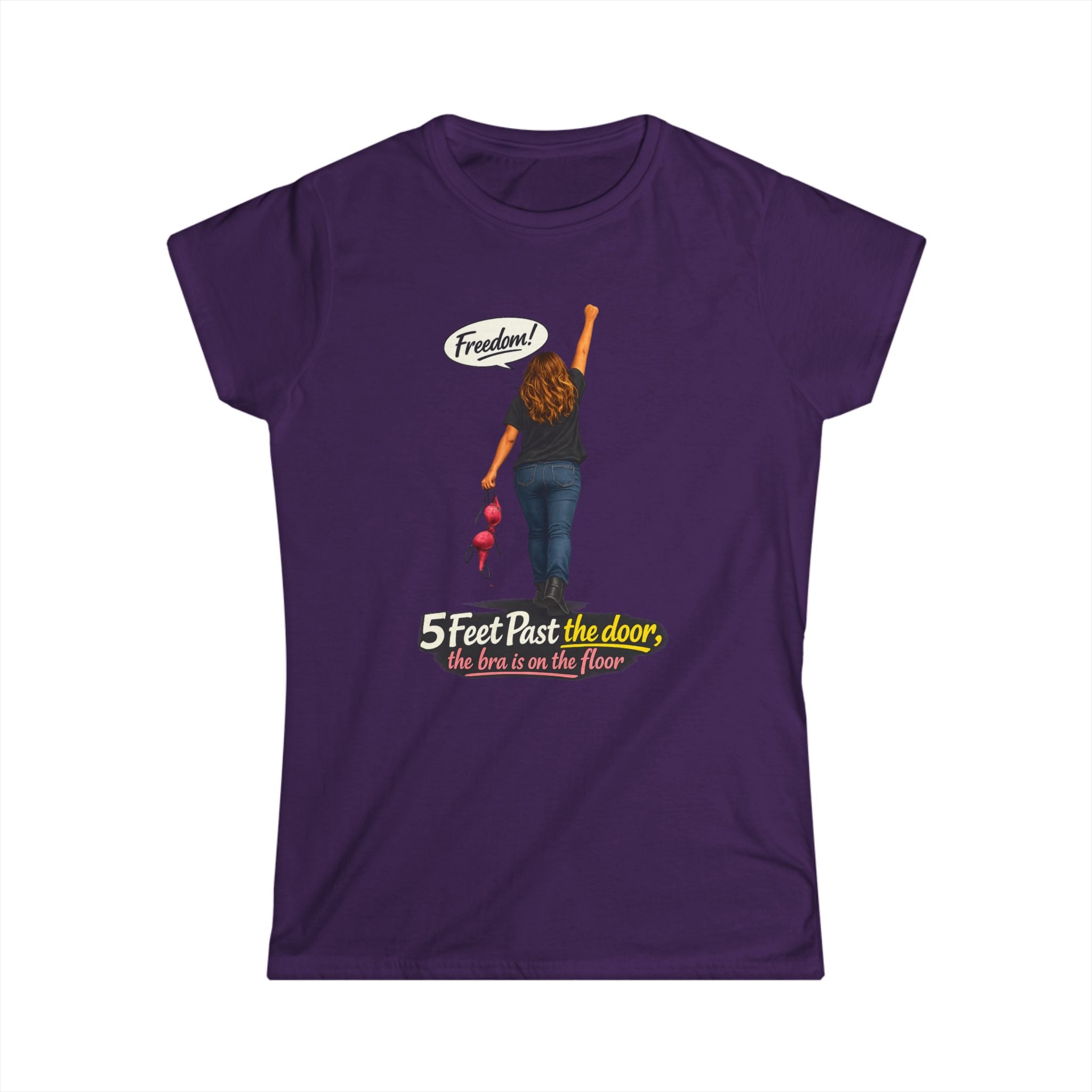 Freedom Woman Tee | 5 Feet Past the Door Graphic Shirt