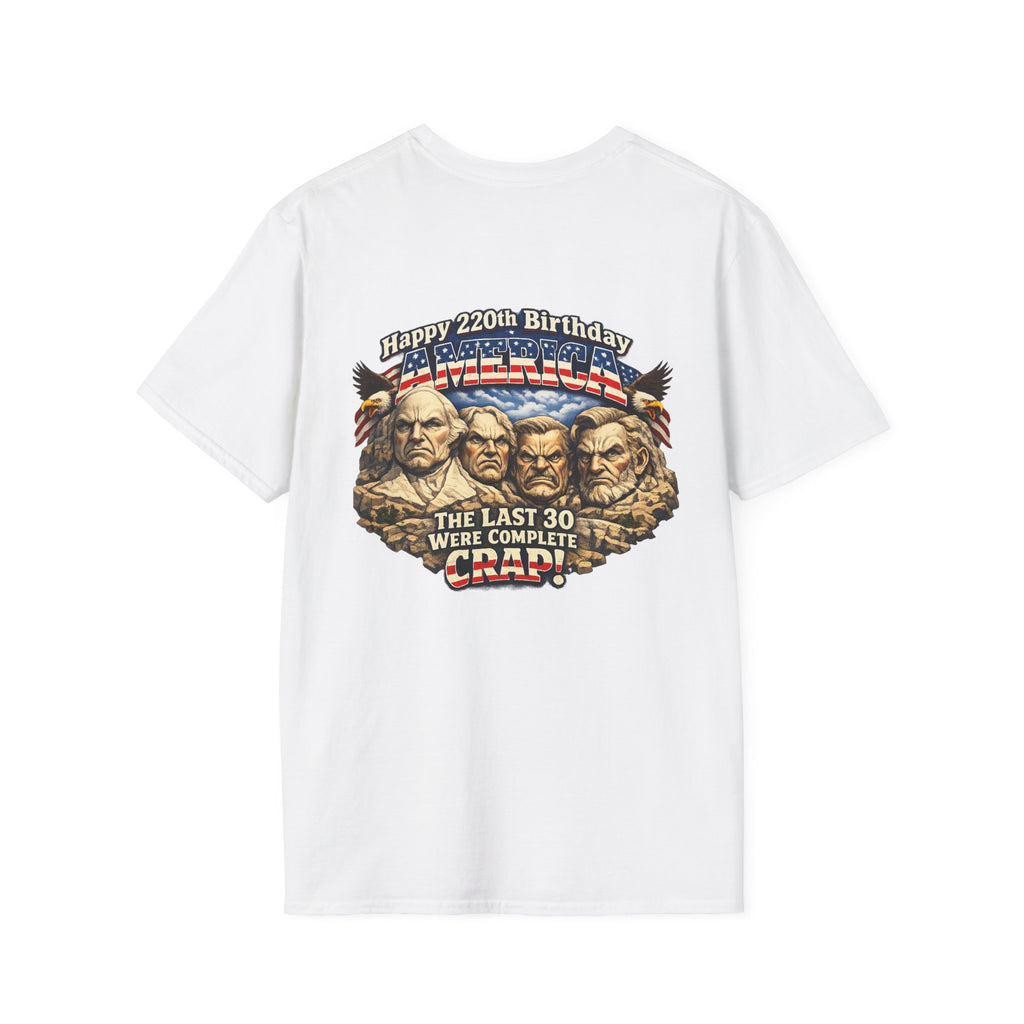 Mount Rushmore Funny 250th American Birthday