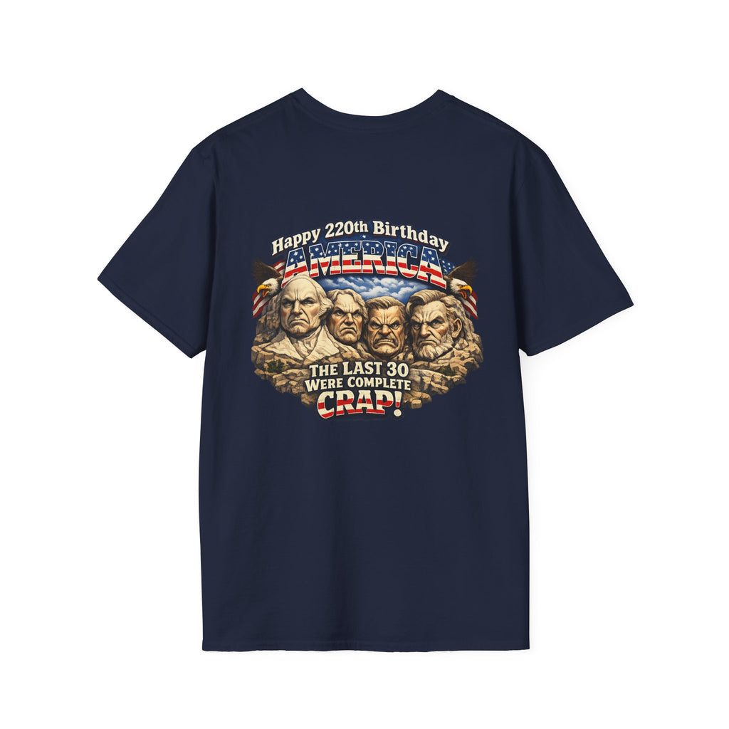 Mount Rushmore Funny 250th American Birthday