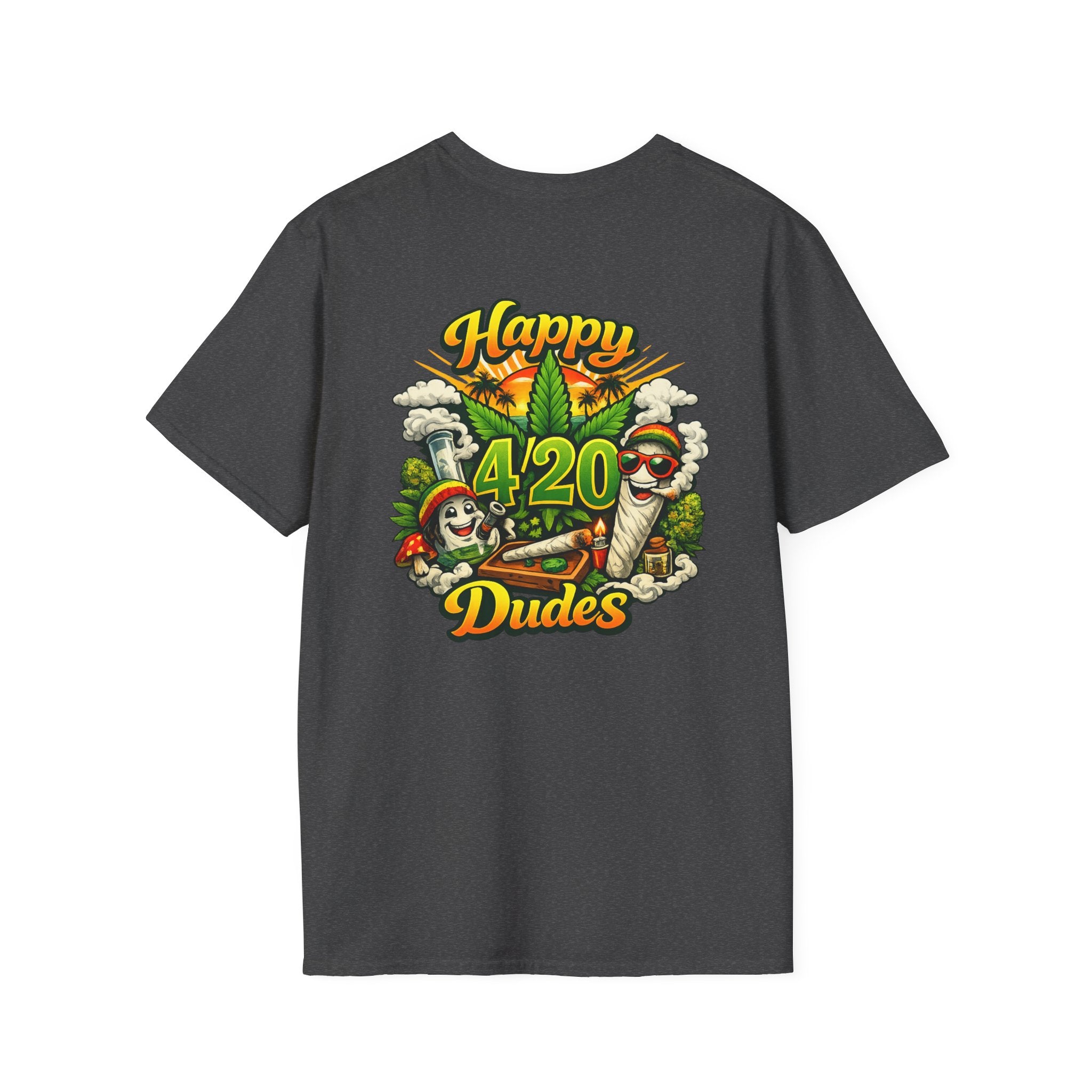 420 Dudes T-Shirt — Funny Cannabis Holiday Graphic Tee