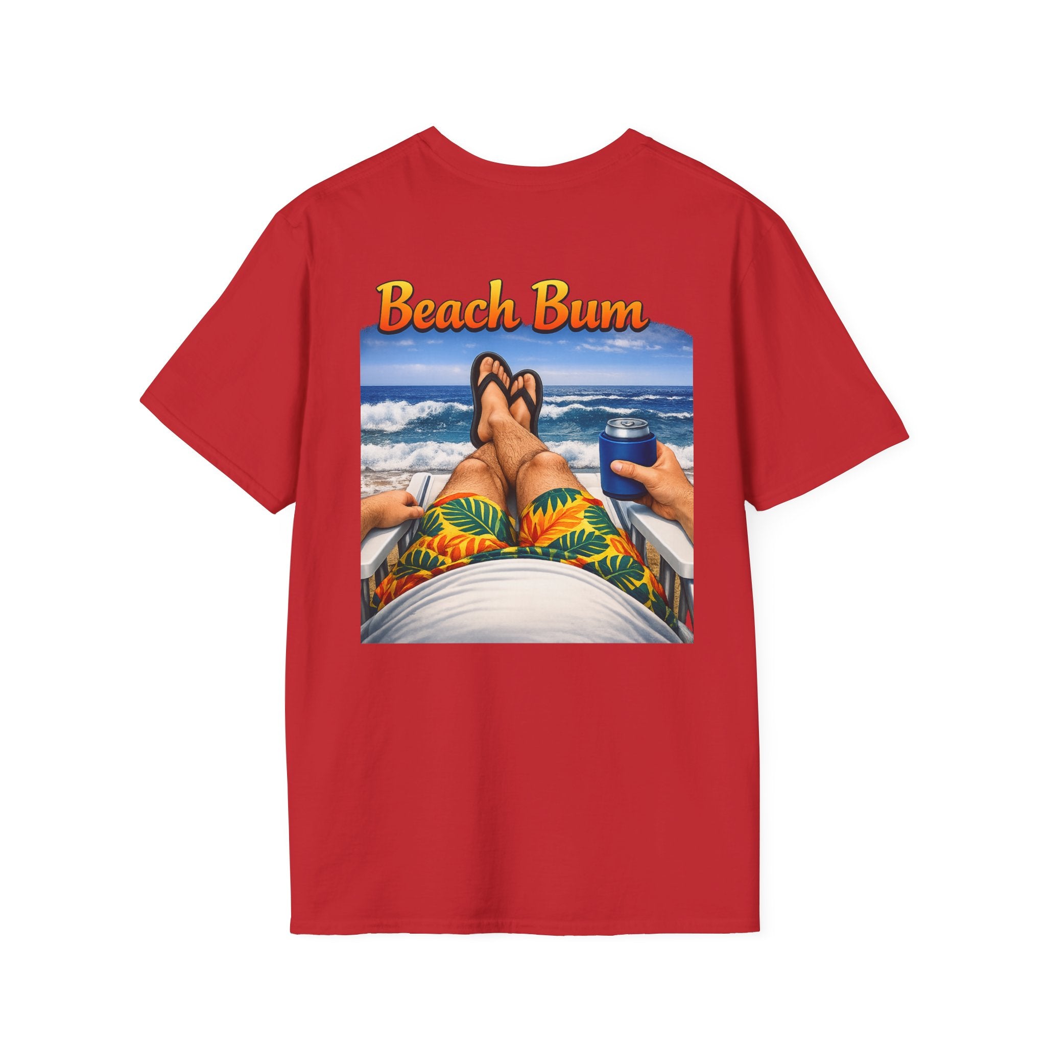 Beach Bum T-Shirt — Relaxed Beach Vibes Graphic Tee