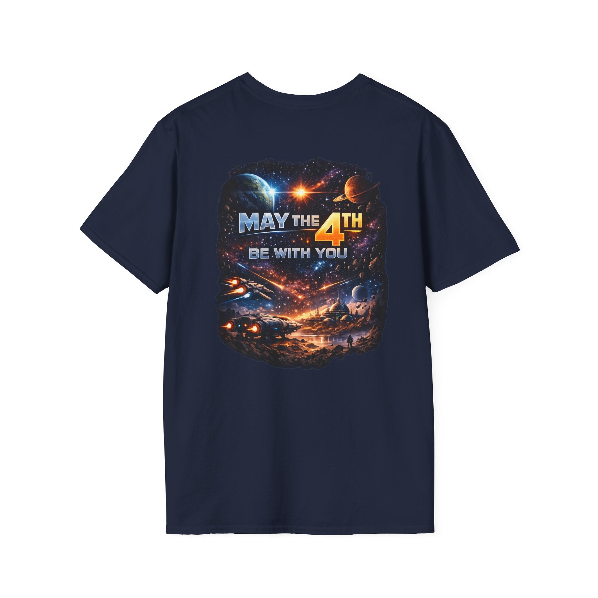 May the 4th Be With You | Funny Geeky T-Shirt for all ages