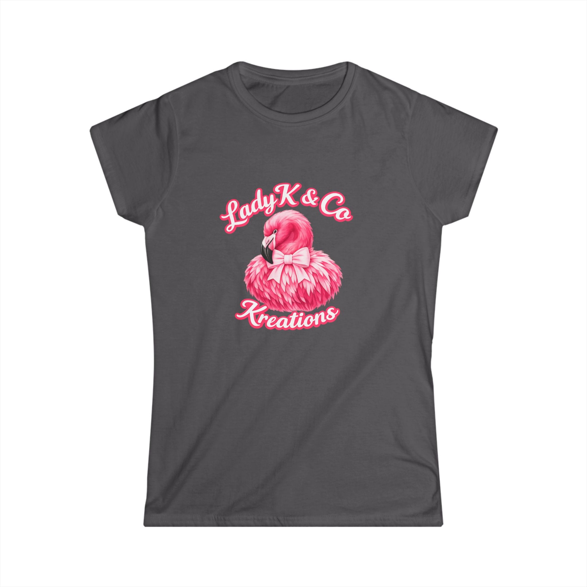 Pink Flamingo Lady K & Co Kreations Front
