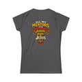 All My Mentors Were Prisoners Joseph John Jesus T-Shirt | Christian Cross Tee - Women's Back Image