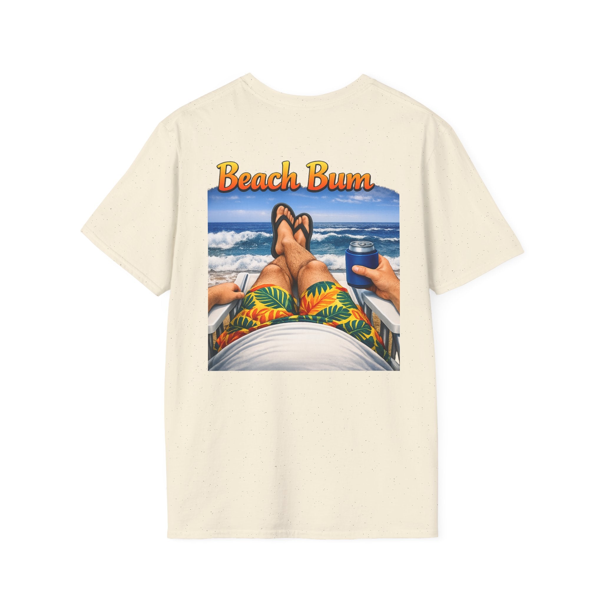 Beach Bum T-Shirt — Relaxed Beach Vibes Graphic Tee