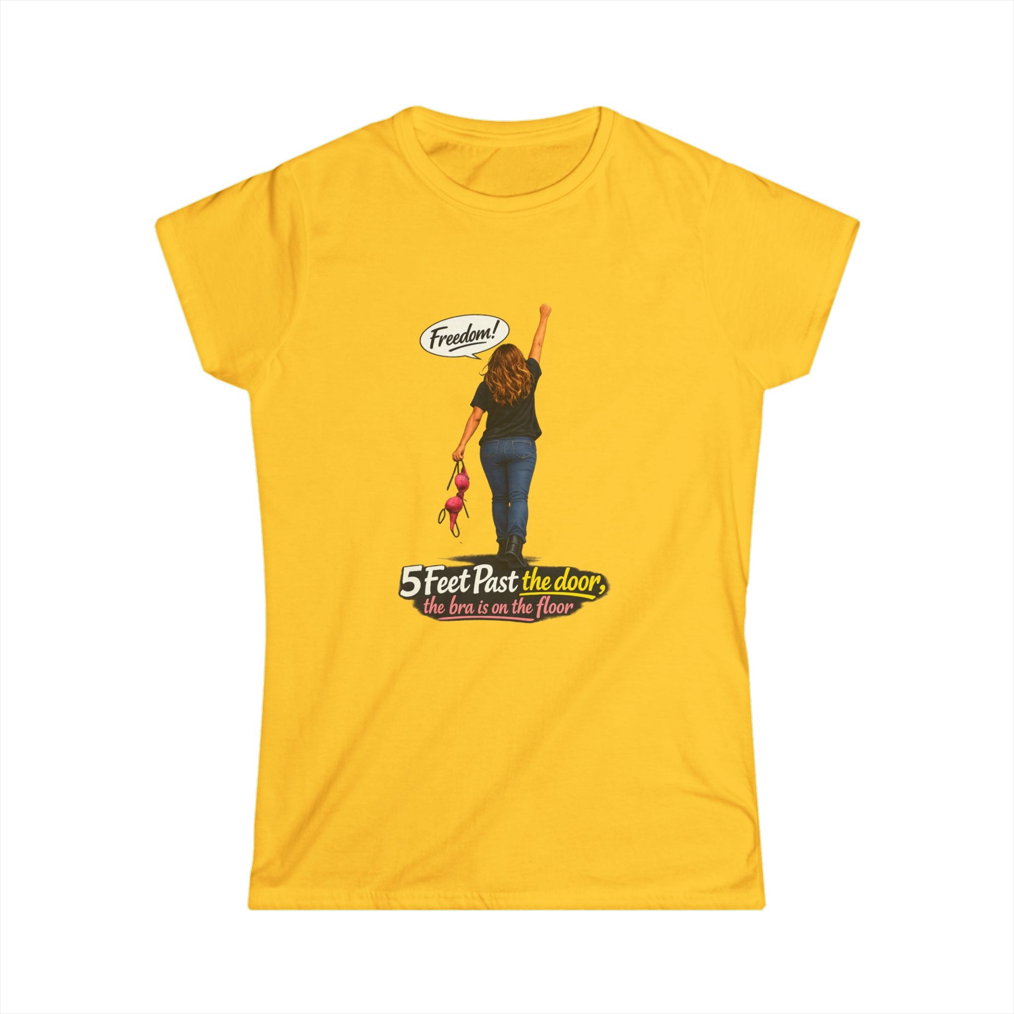 Freedom Girl Tee | 5 Feet Past the Door design