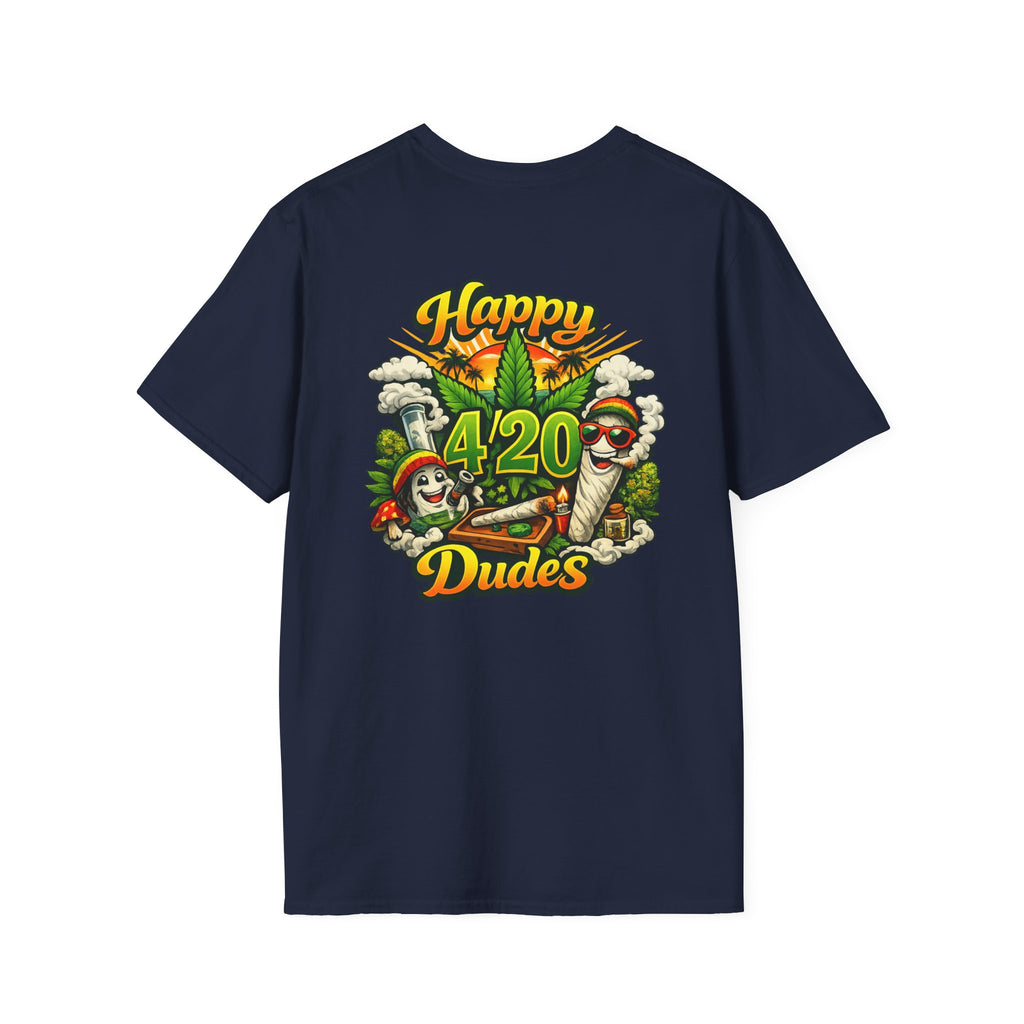 420 Dudes T-Shirt — Funny Cannabis Holiday Graphic Tee