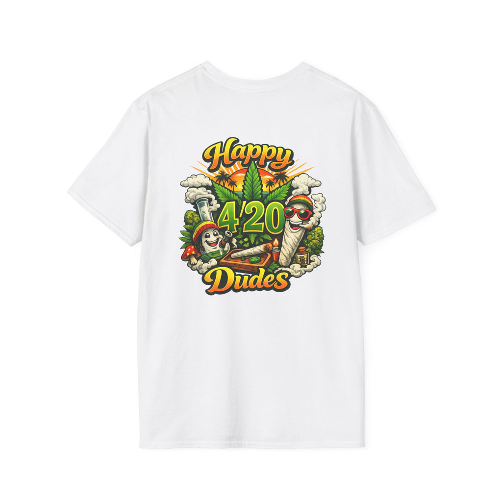 420 Dudes T-Shirt — Funny Cannabis Holiday Graphic Tee