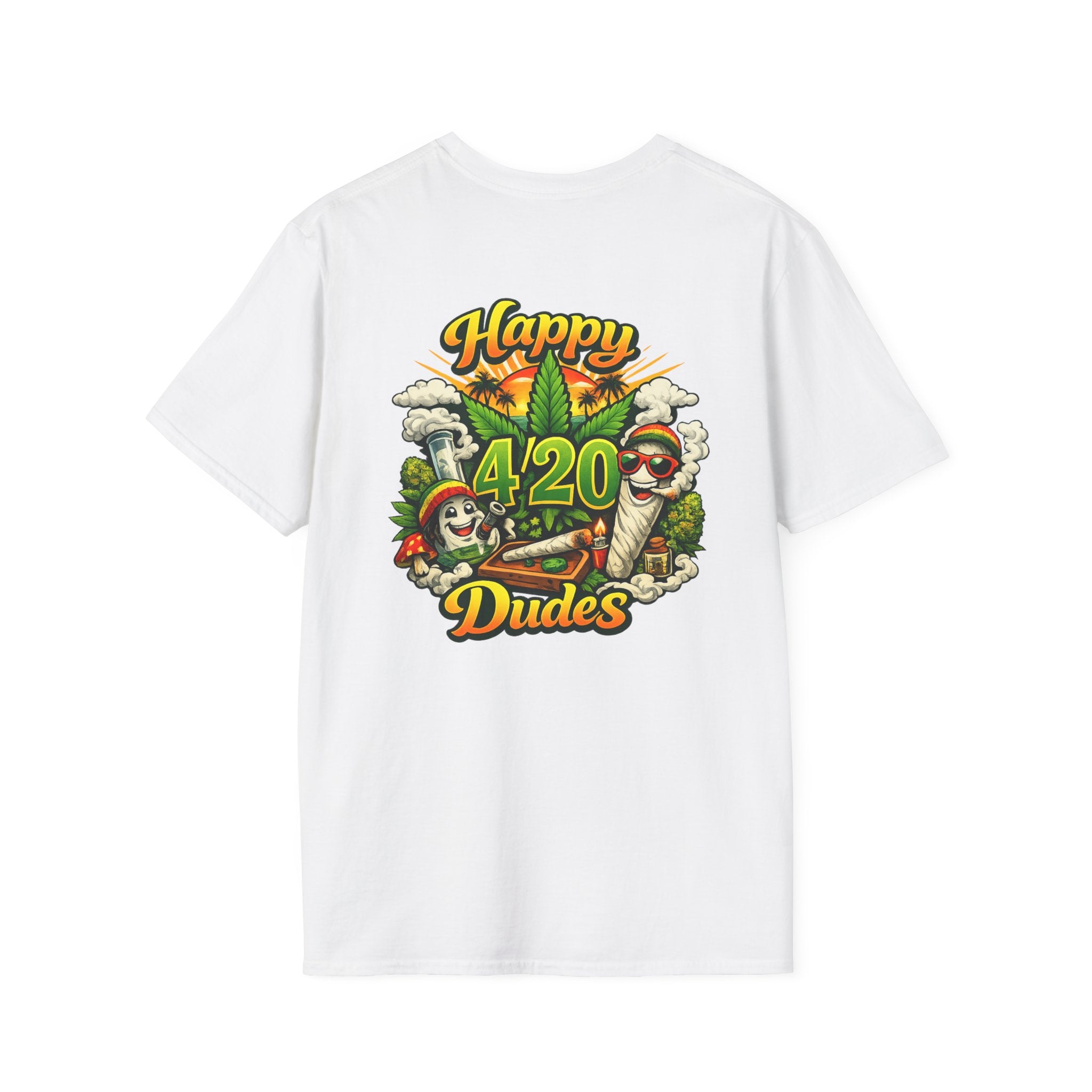 420 Dudes T-Shirt — Funny Cannabis Holiday Graphic Tee