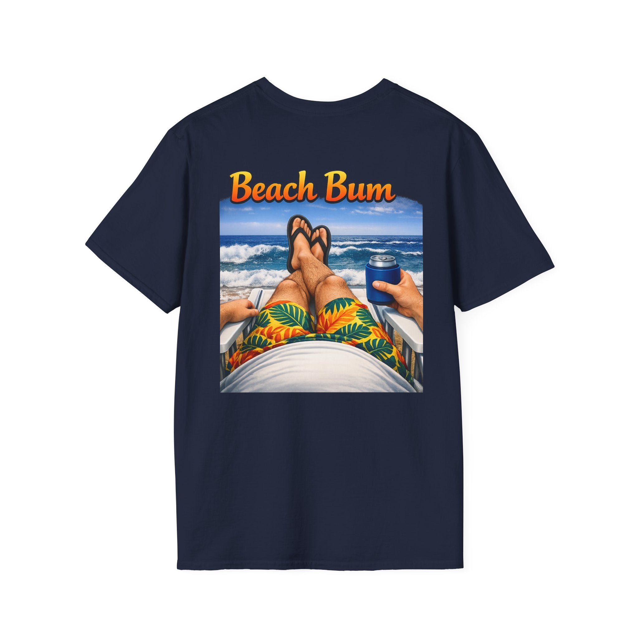 Beach Bum T-Shirt — Relaxed Beach Vibes Graphic Tee