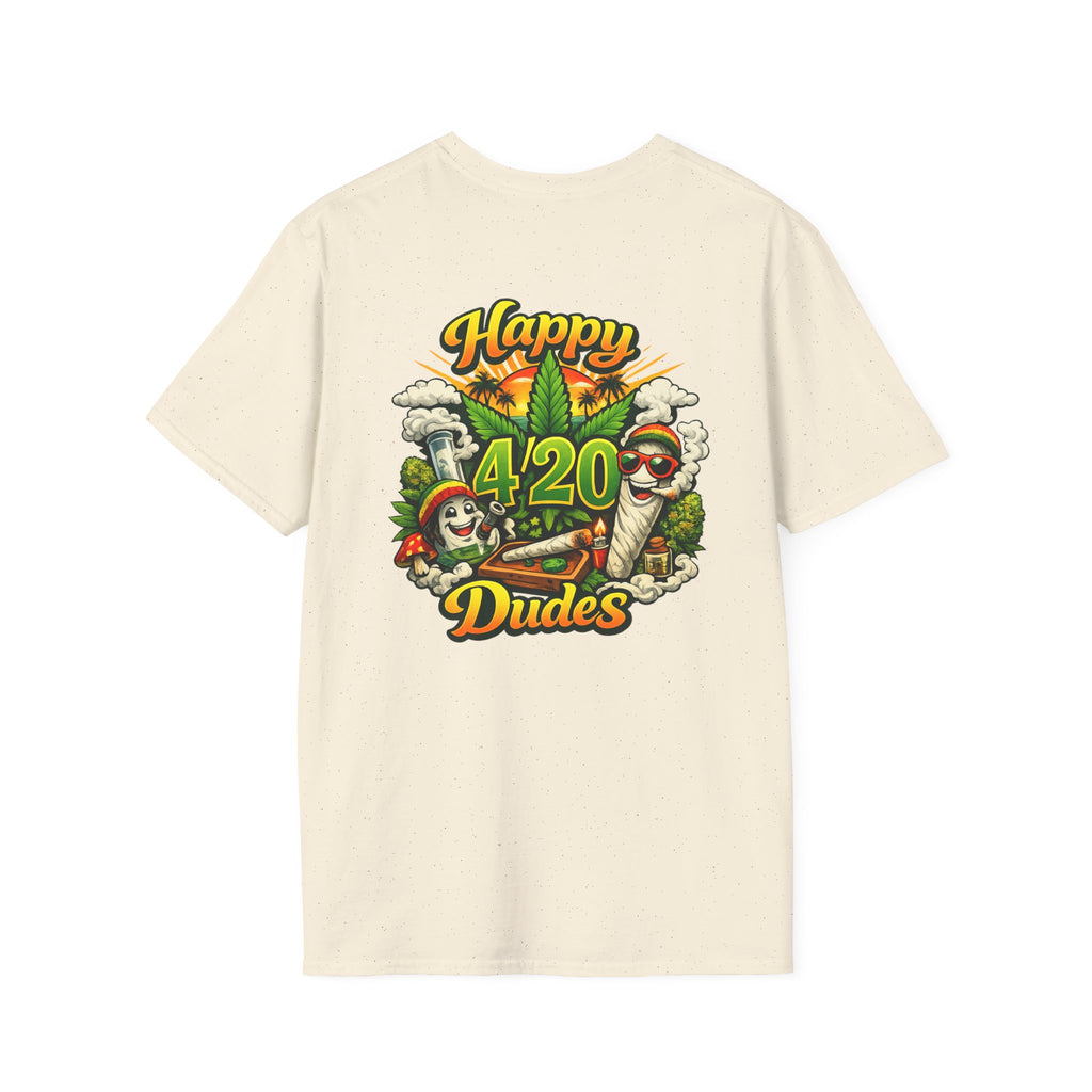 420 Dudes T-Shirt — Funny Cannabis Holiday Graphic Tee