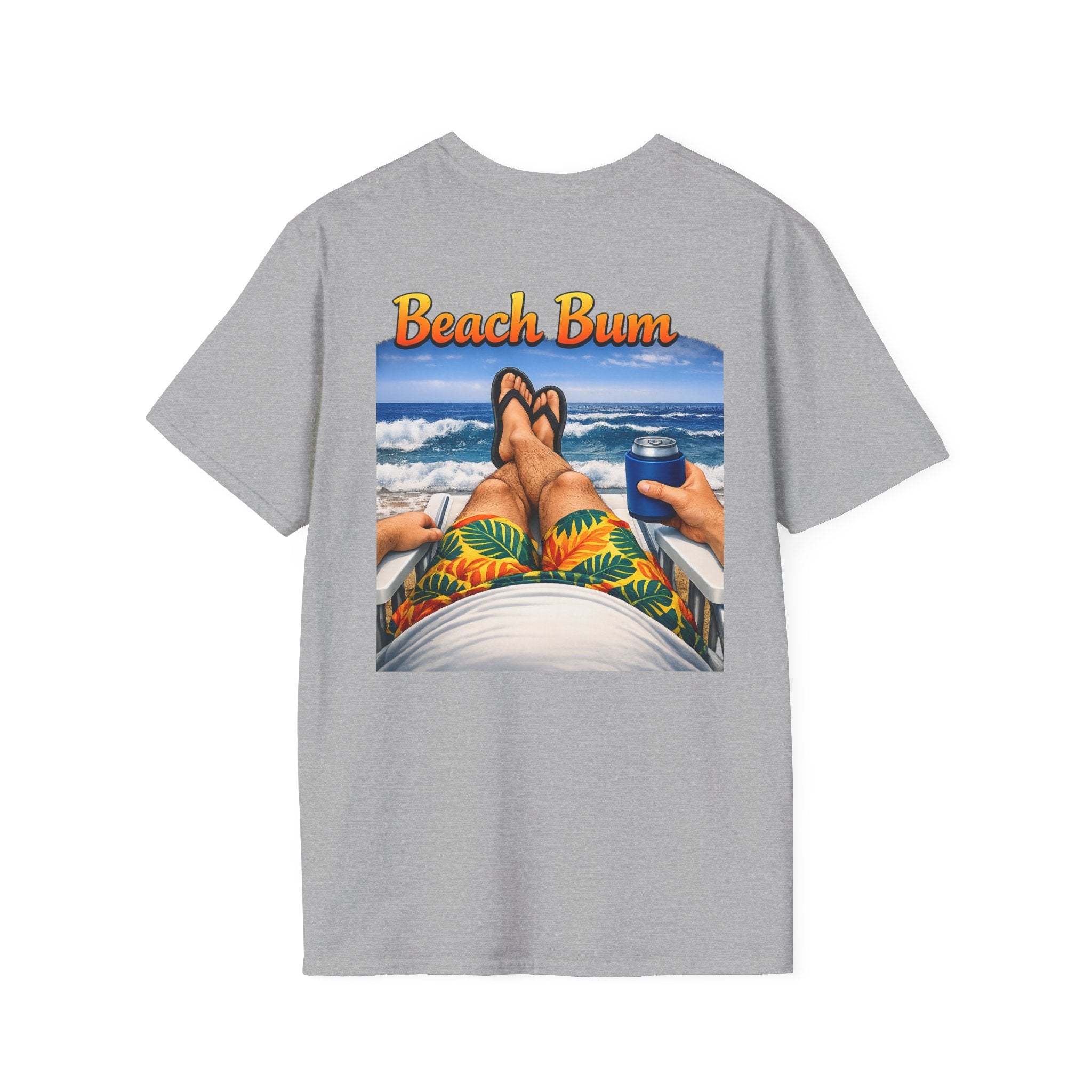 Beach Bum T-Shirt — Relaxed Beach Vibes Graphic Tee