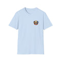 Patriotic T-Shirt — "The Land of the Free Because of the Brave" Eagle & Soldier Design
