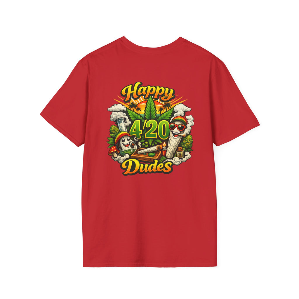 420 Dudes T-Shirt — Funny Cannabis Holiday Graphic Tee
