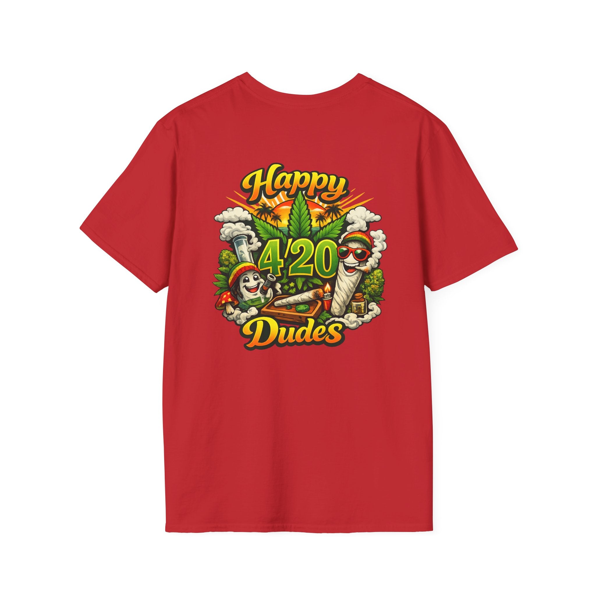 420 Dudes T-Shirt — Funny Cannabis Holiday Graphic Tee