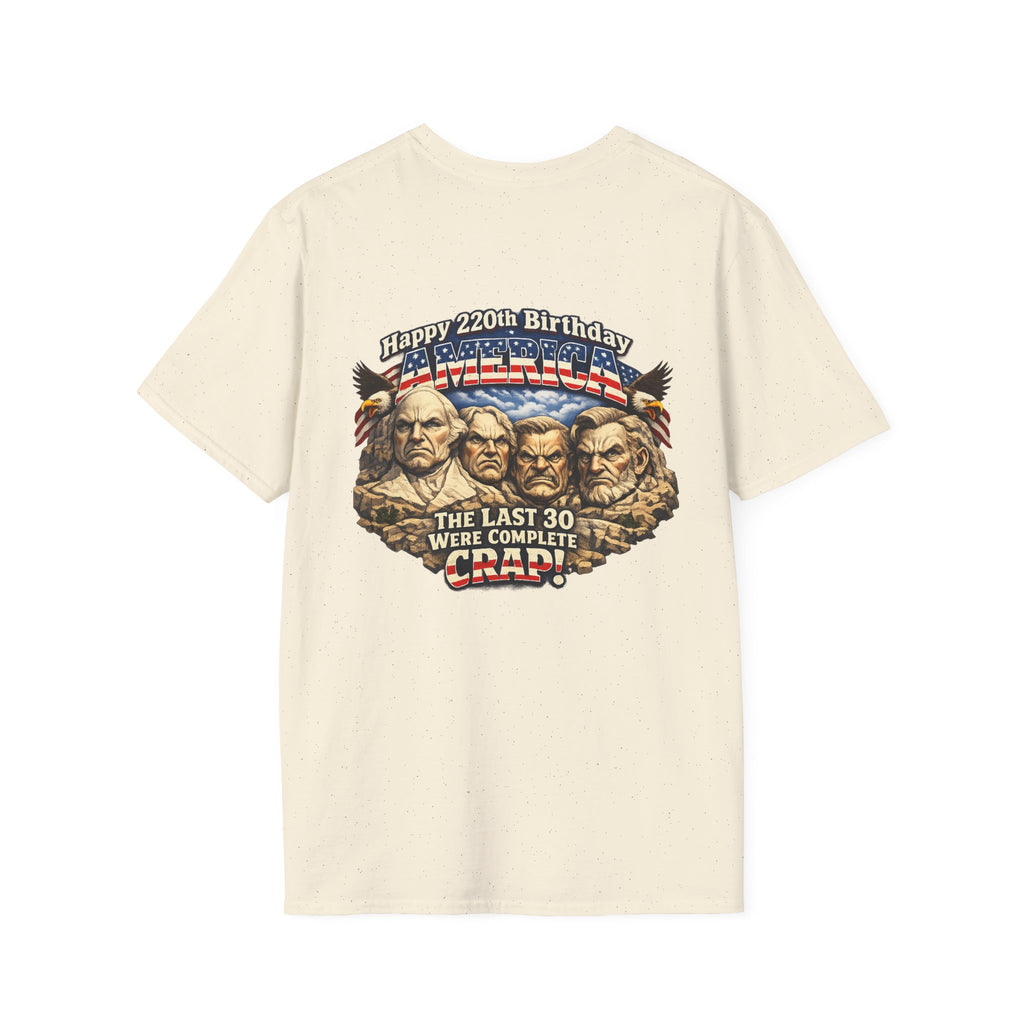 Mount Rushmore Funny 250th American Birthday