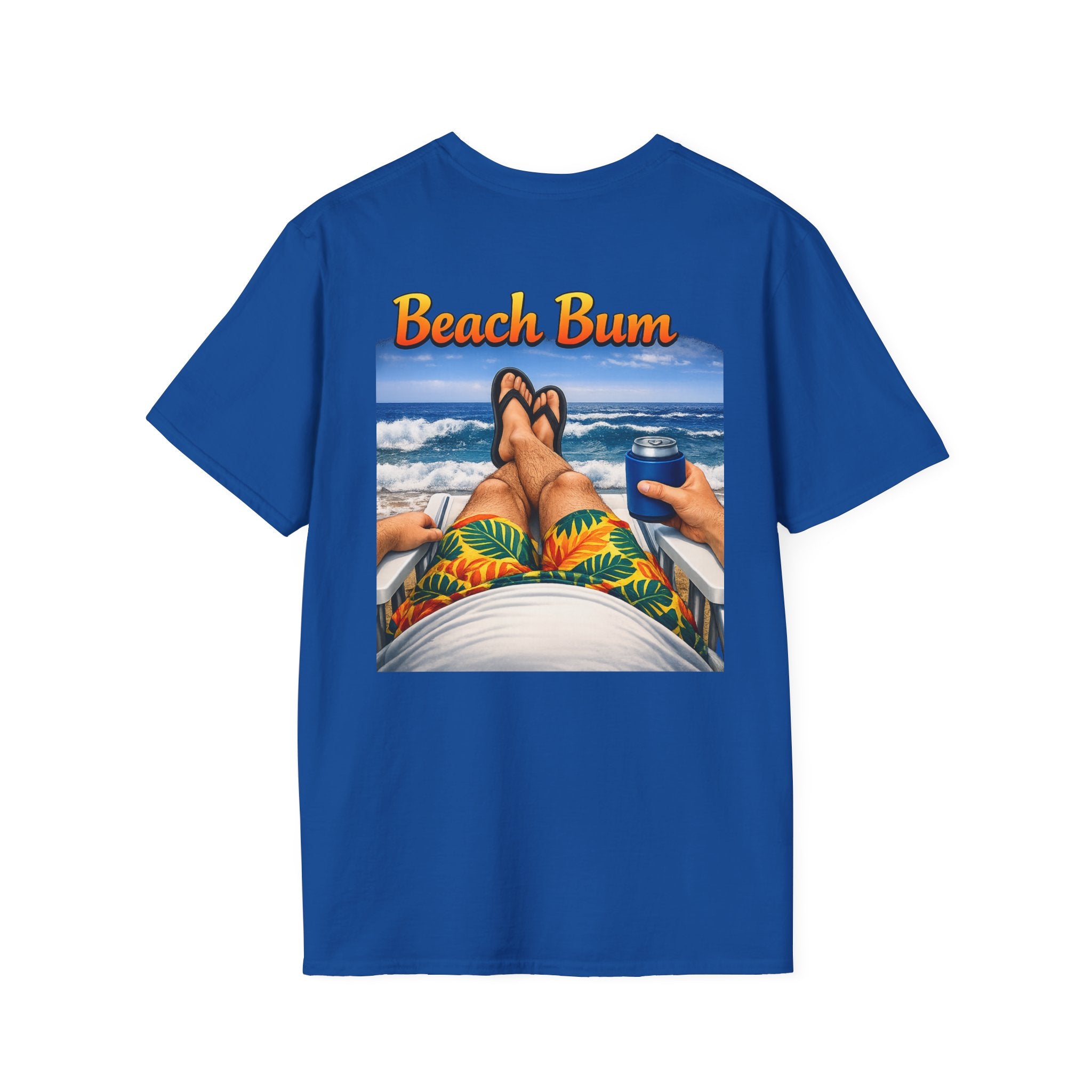 Beach Bum T-Shirt — Relaxed Beach Vibes Graphic Tee