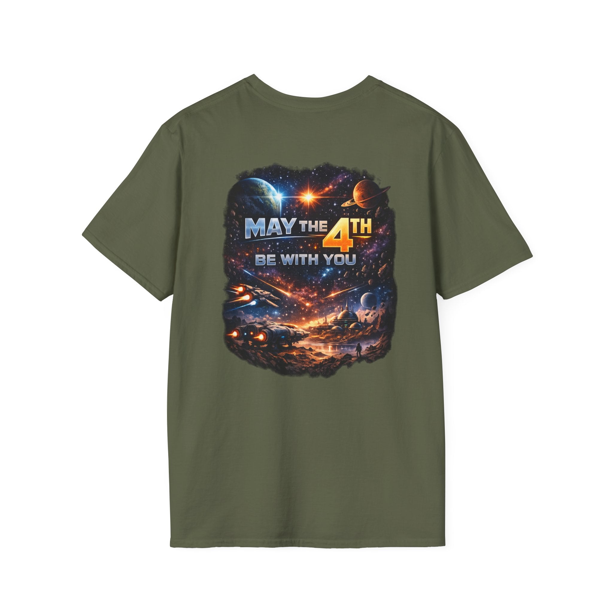 May the 4th Be With You | Funny Geeky T-Shirt for all ages