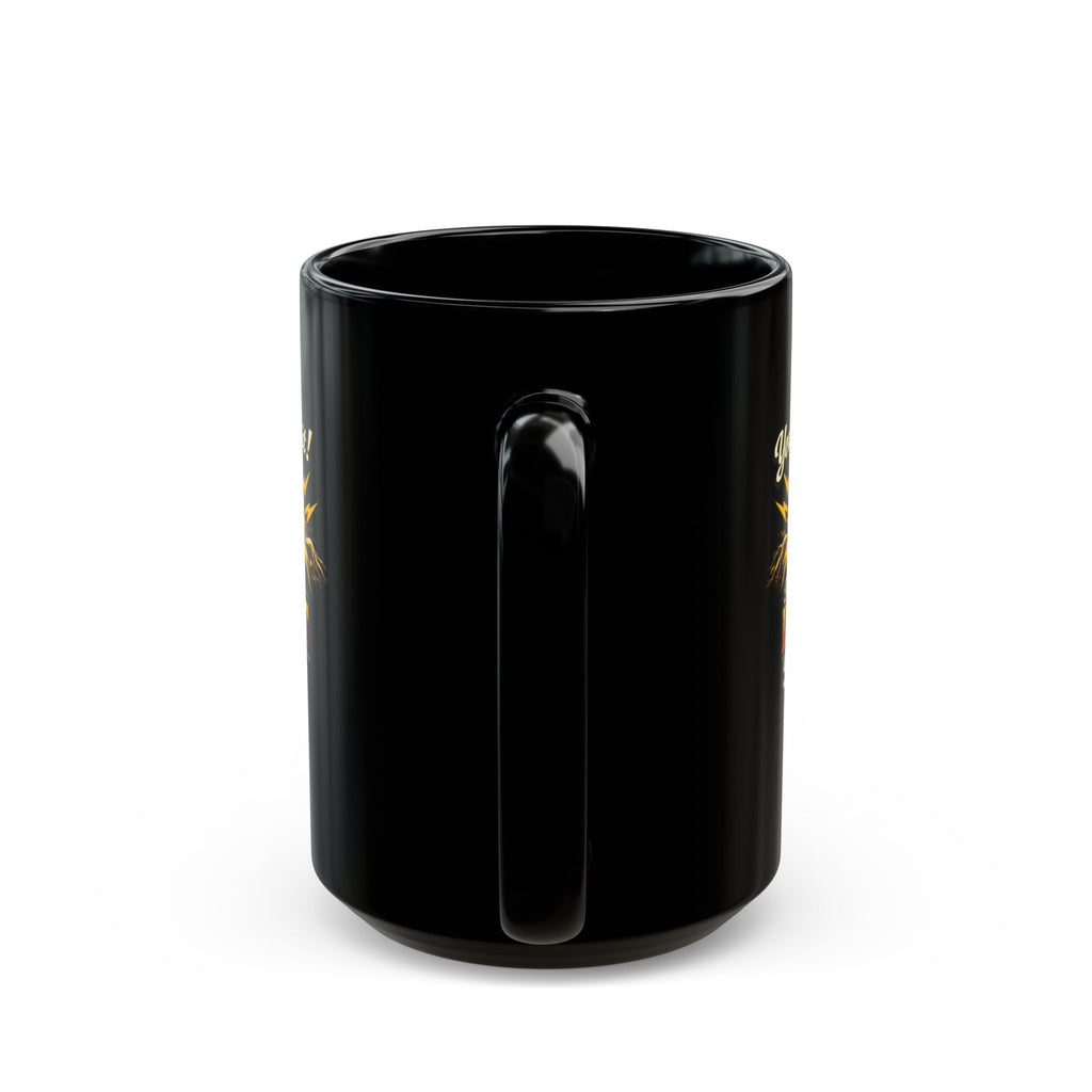 You Found It! My Last Nerve Mug | Black Ceramic Coffee Cup