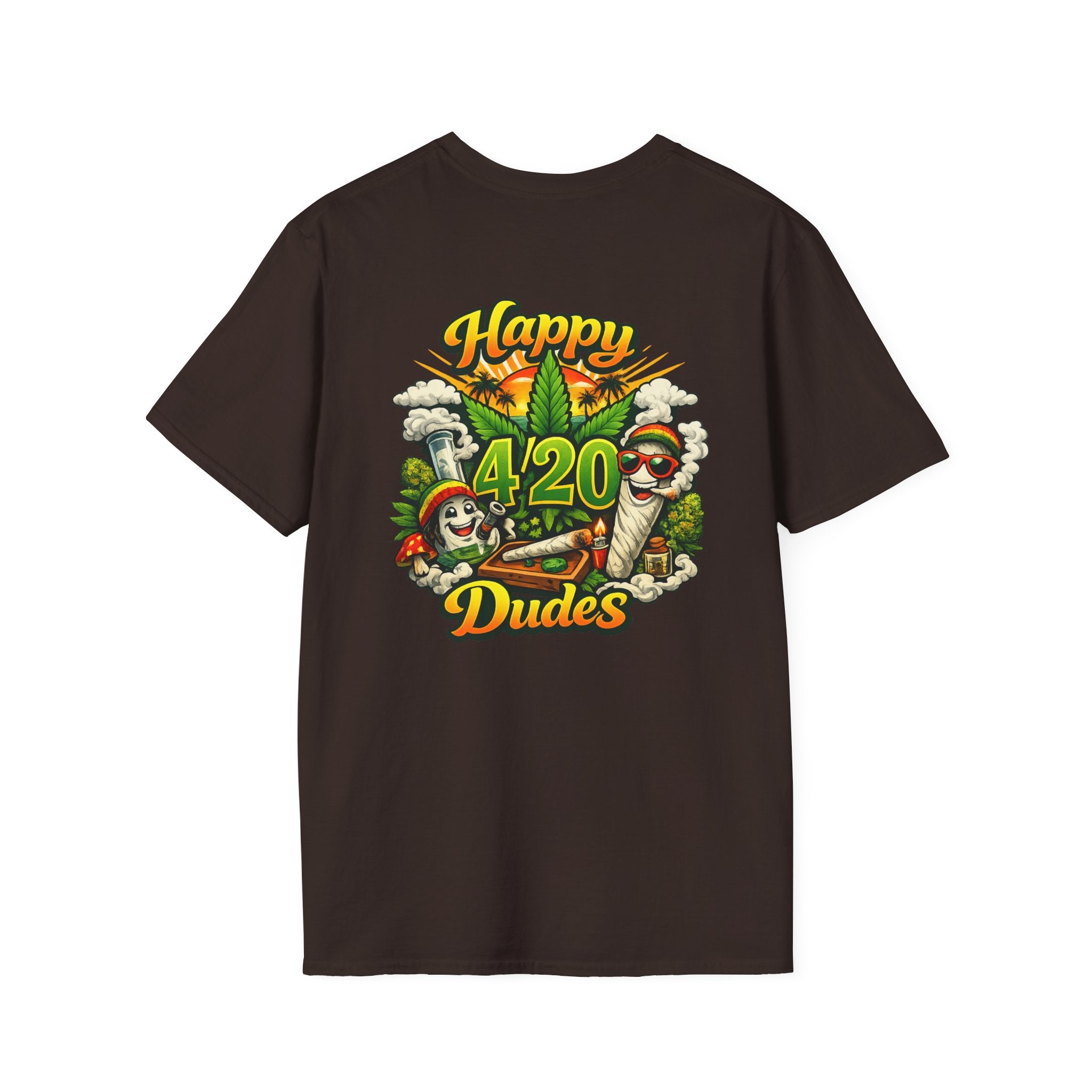 420 Dudes T-Shirt — Funny Cannabis Holiday Graphic Tee