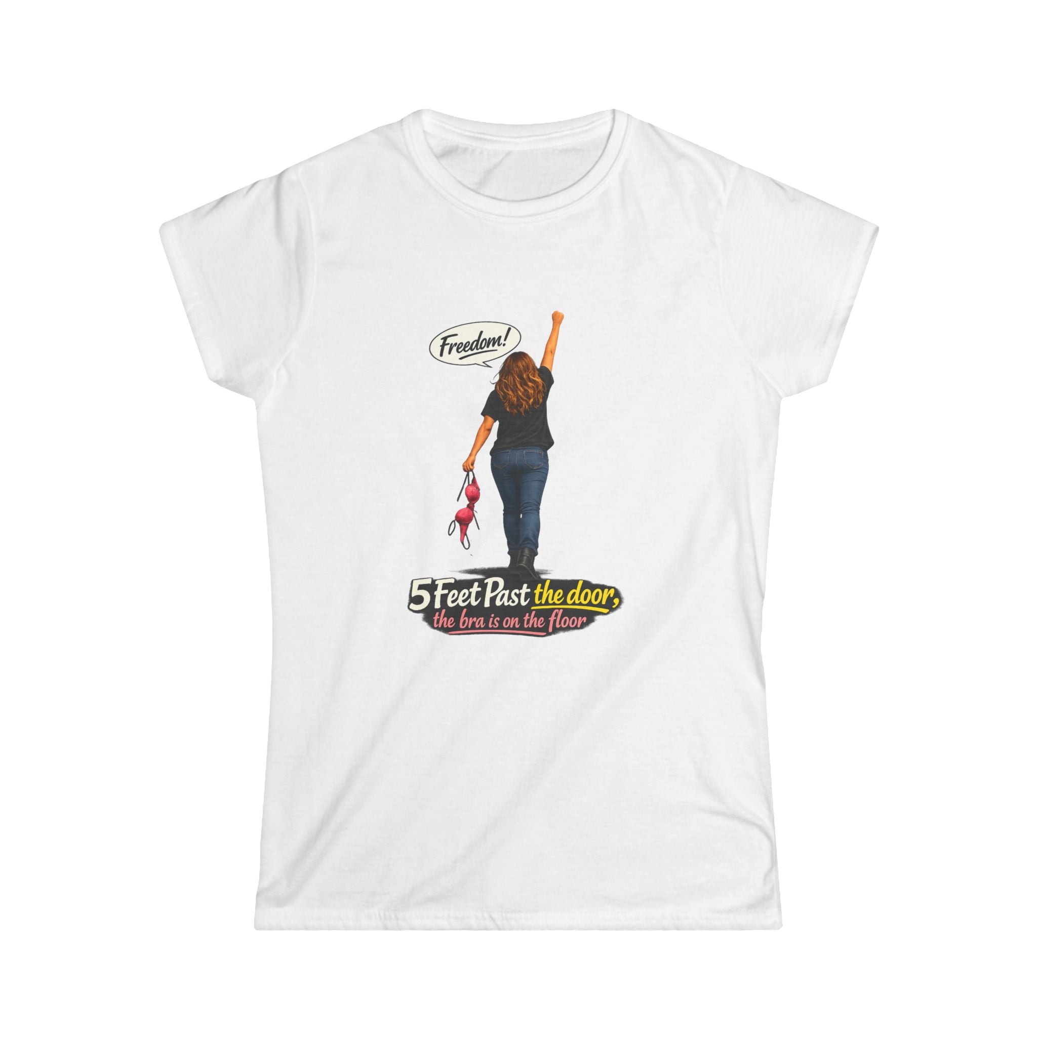 Freedom Girl Tee | 5 Feet Past the Door design