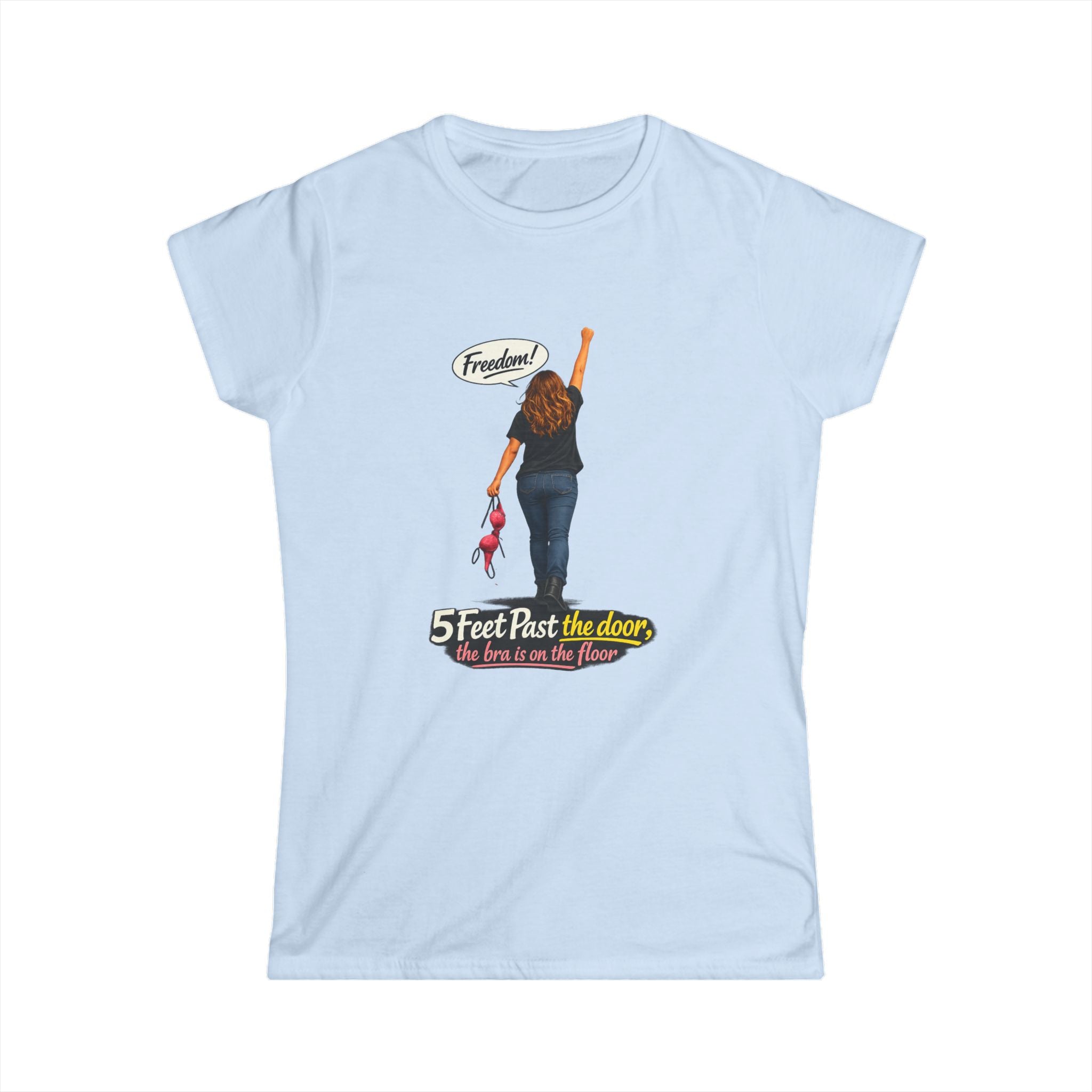 Freedom Girl Tee | 5 Feet Past the Door design
