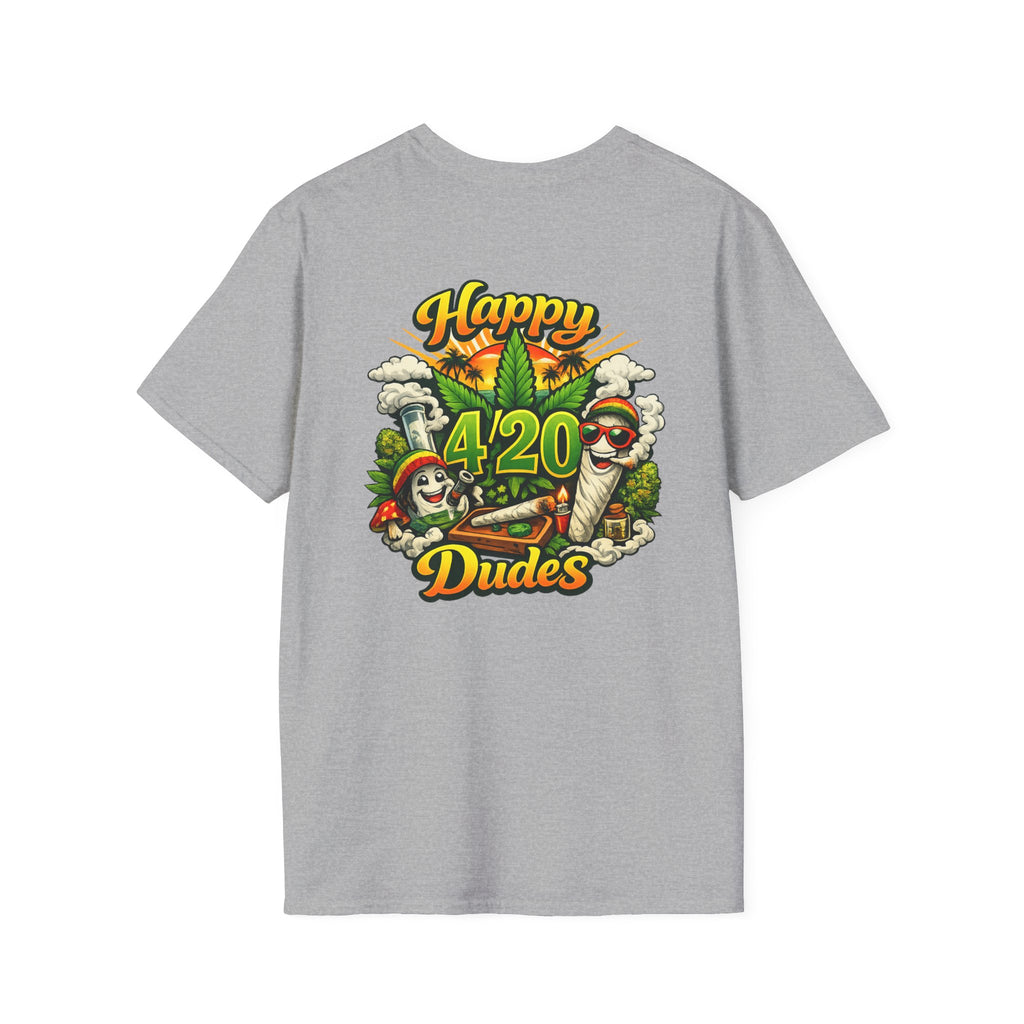 420 Dudes T-Shirt — Funny Cannabis Holiday Graphic Tee
