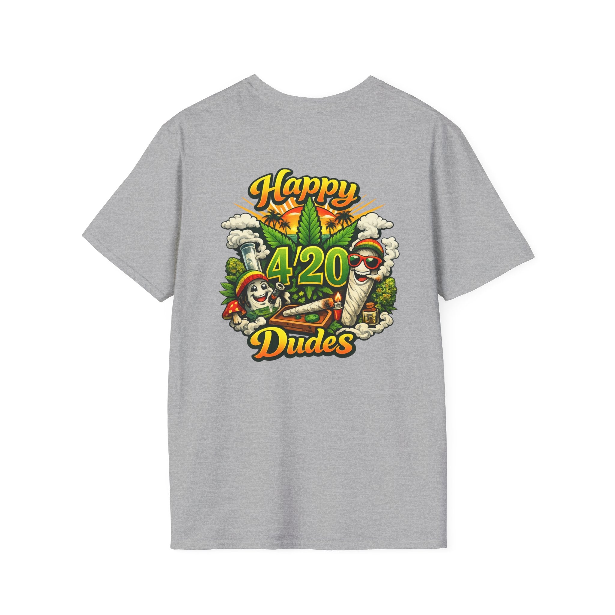 420 Dudes T-Shirt — Funny Cannabis Holiday Graphic Tee