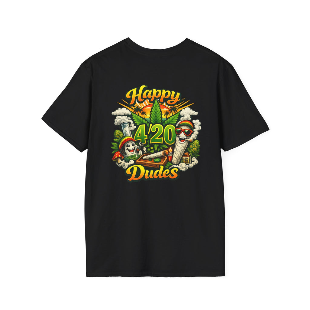 420 Dudes T-Shirt — Funny Cannabis Holiday Graphic Tee