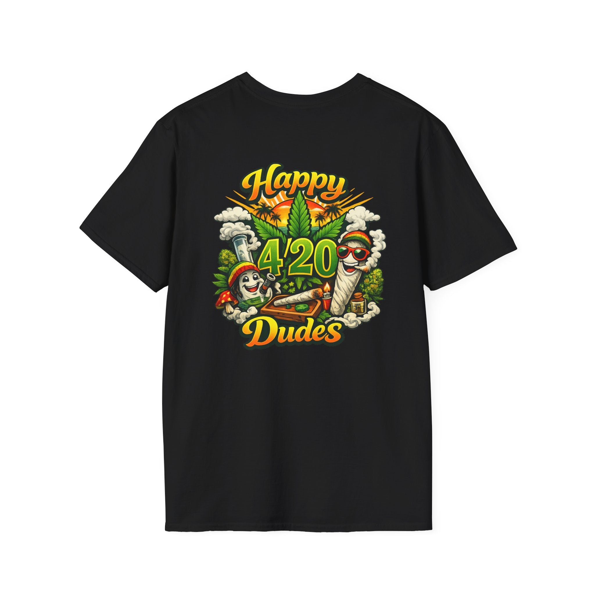 420 Dudes T-Shirt — Funny Cannabis Holiday Graphic Tee
