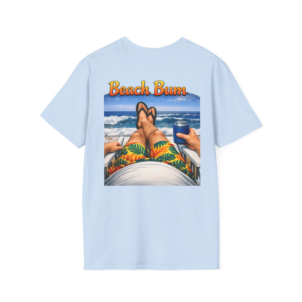 Beach Bum T-Shirt — Relaxed Beach Vibes Graphic Tee