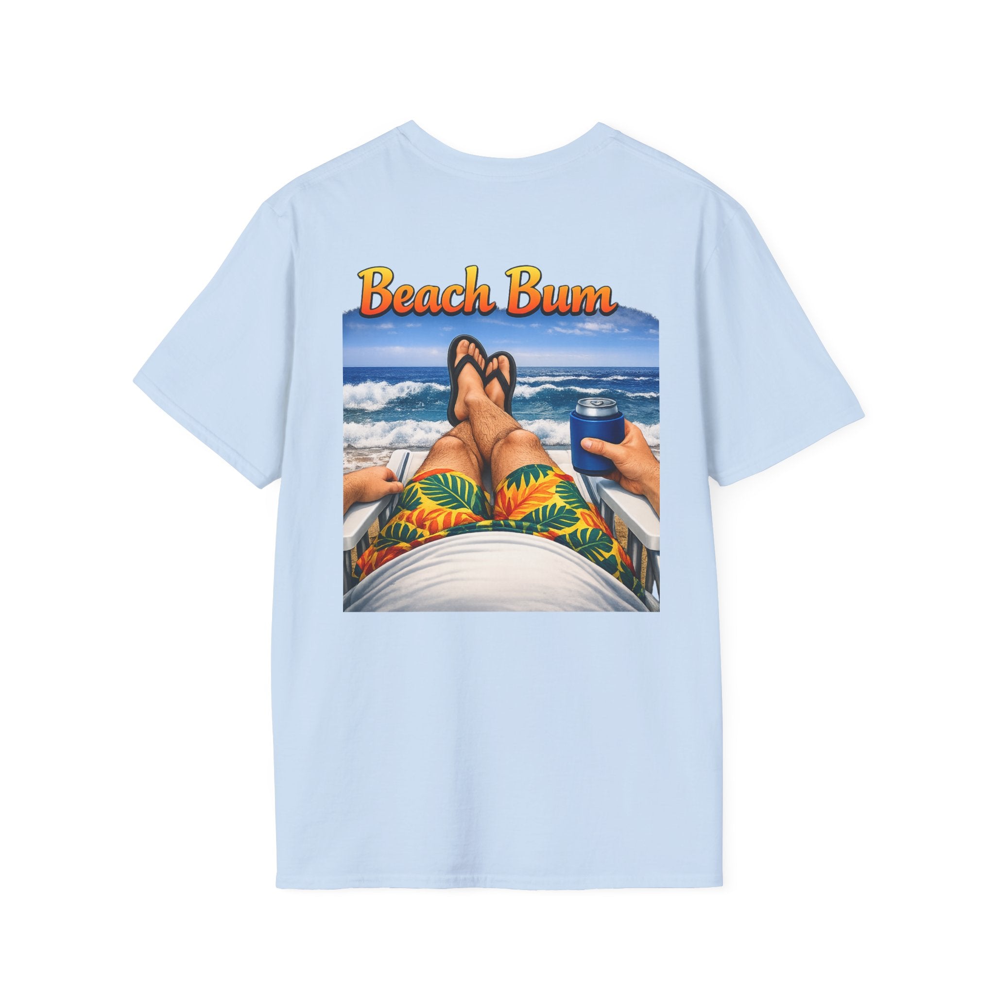 Beach Bum T-Shirt — Relaxed Beach Vibes Graphic Tee