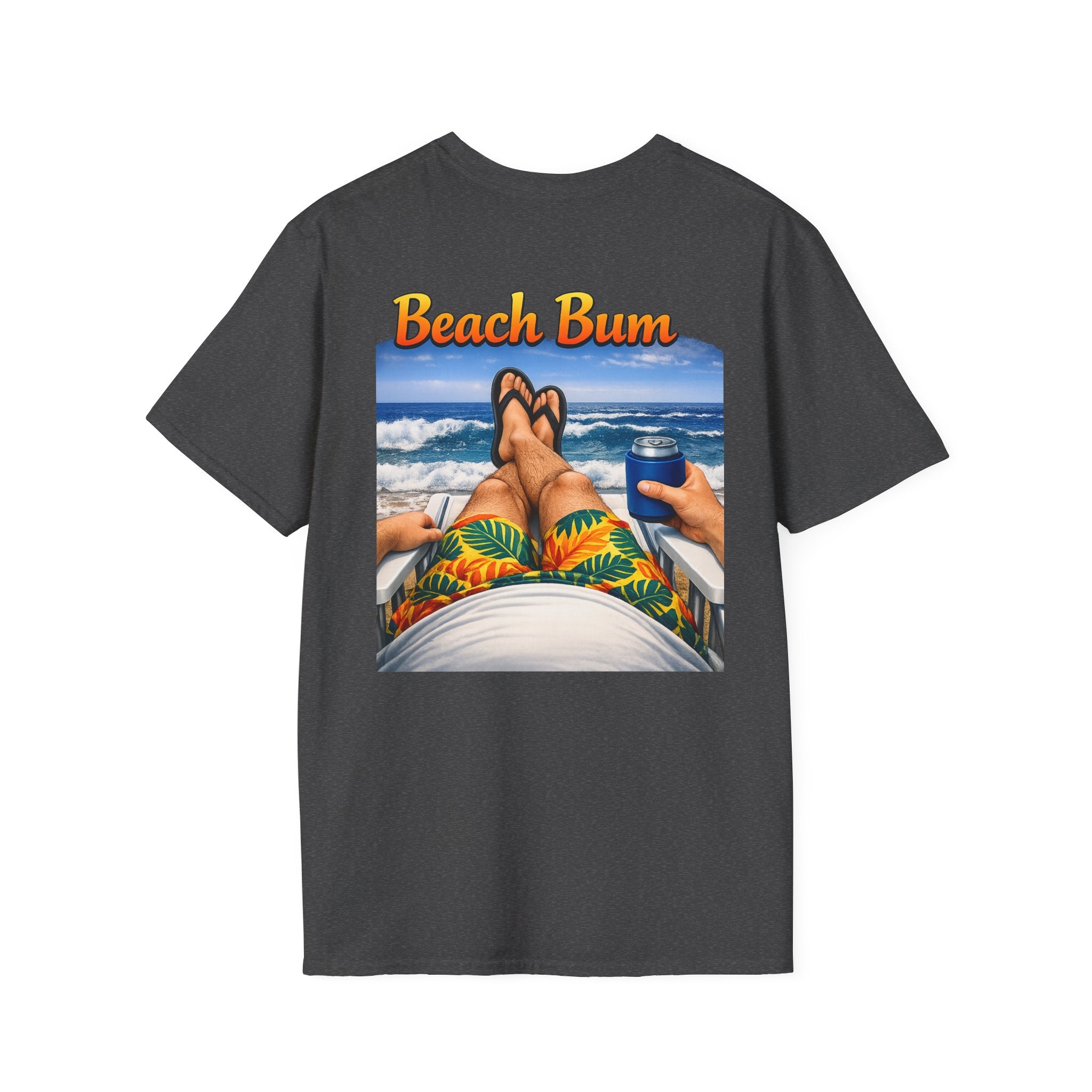 Beach Bum T-Shirt — Relaxed Beach Vibes Graphic Tee