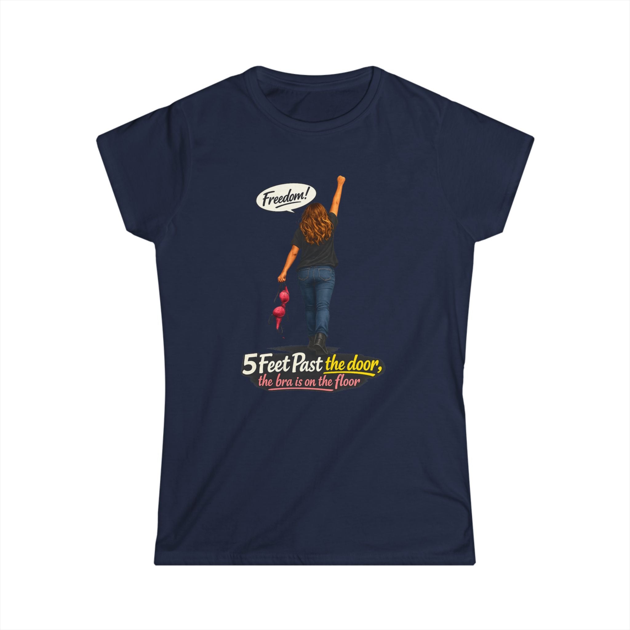 Freedom Woman Tee | 5 Feet Past the Door Graphic Shirt