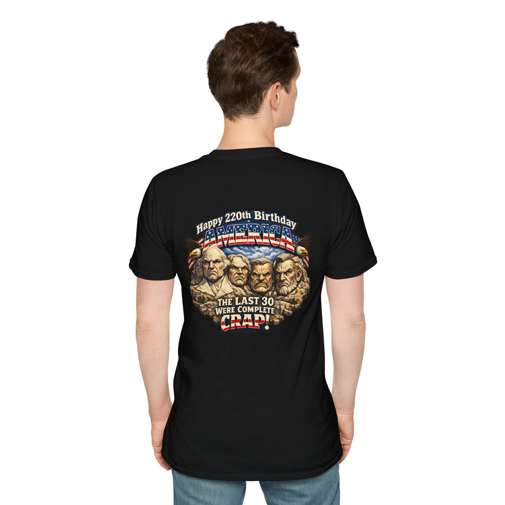 Mount Rushmore Funny 250th American Birthday