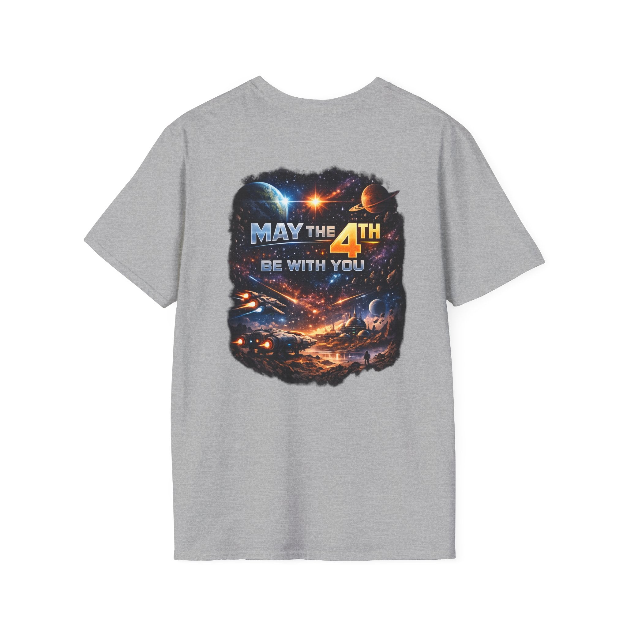 May the 4th Be With You | Funny Geeky T-Shirt for all ages