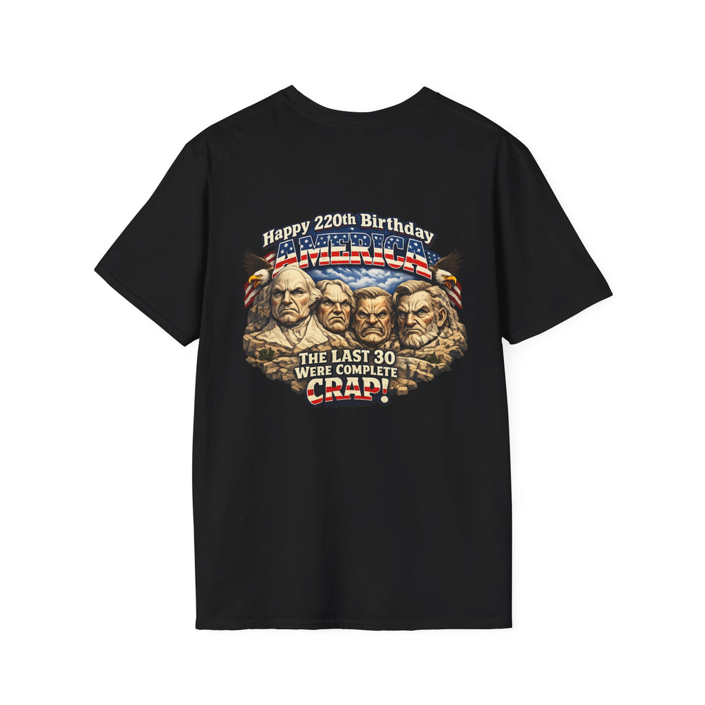Mount Rushmore Funny 250th American Birthday