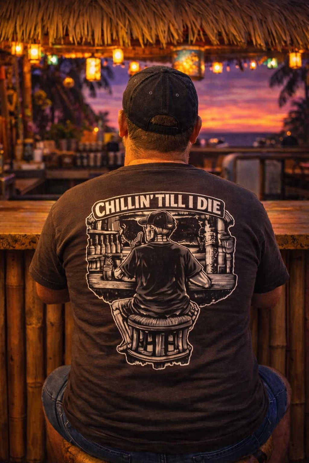 Chillin Till I Die Tiki
