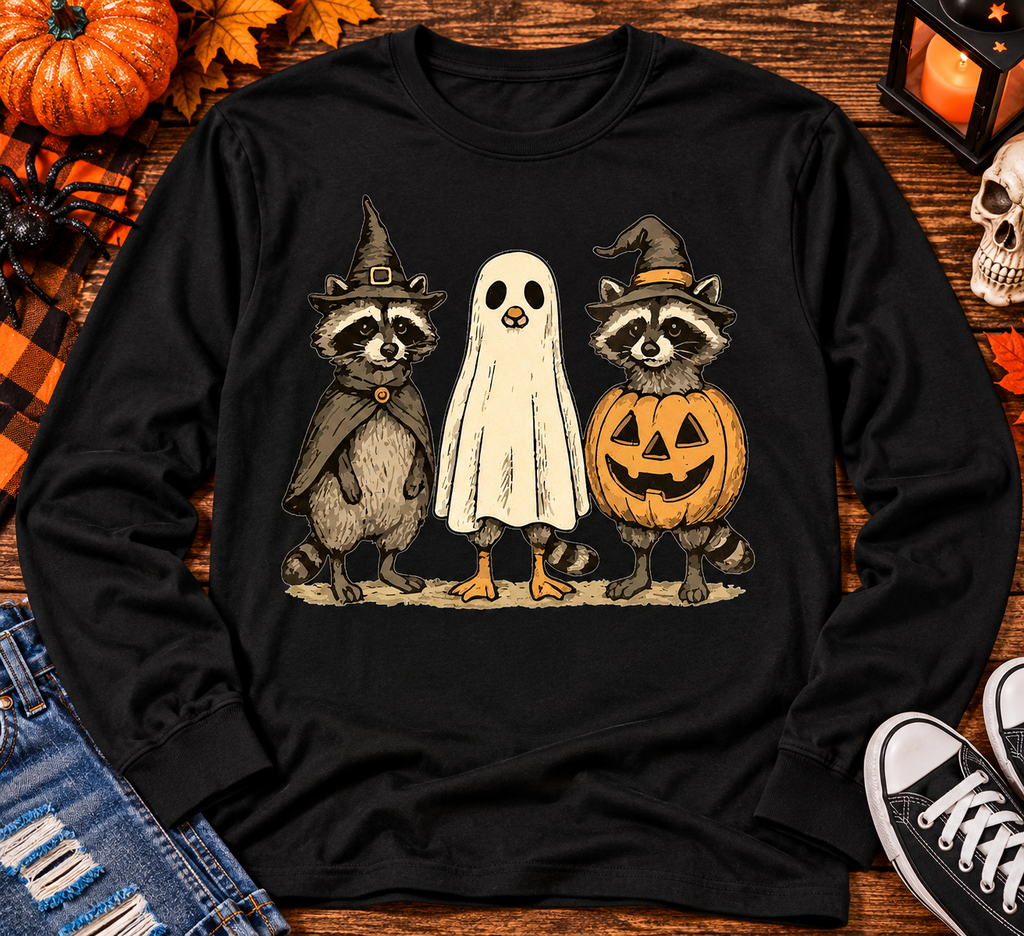 Raccoon Trick or Treat