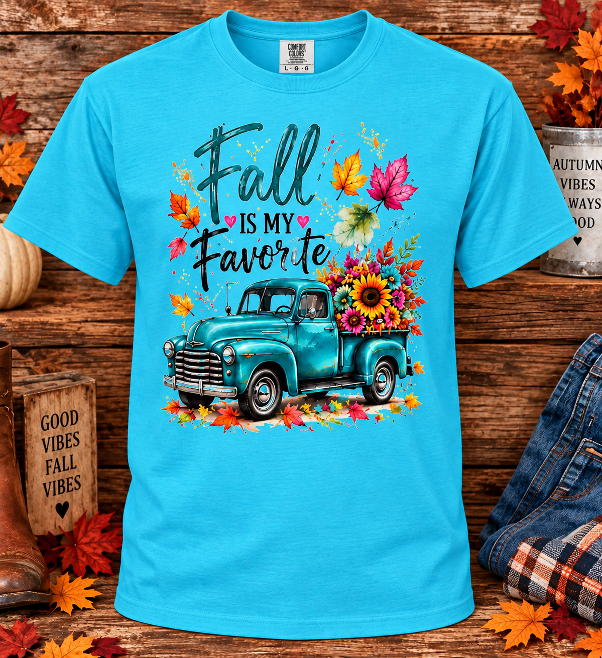 Fall Is My Favorite Short Sleeve