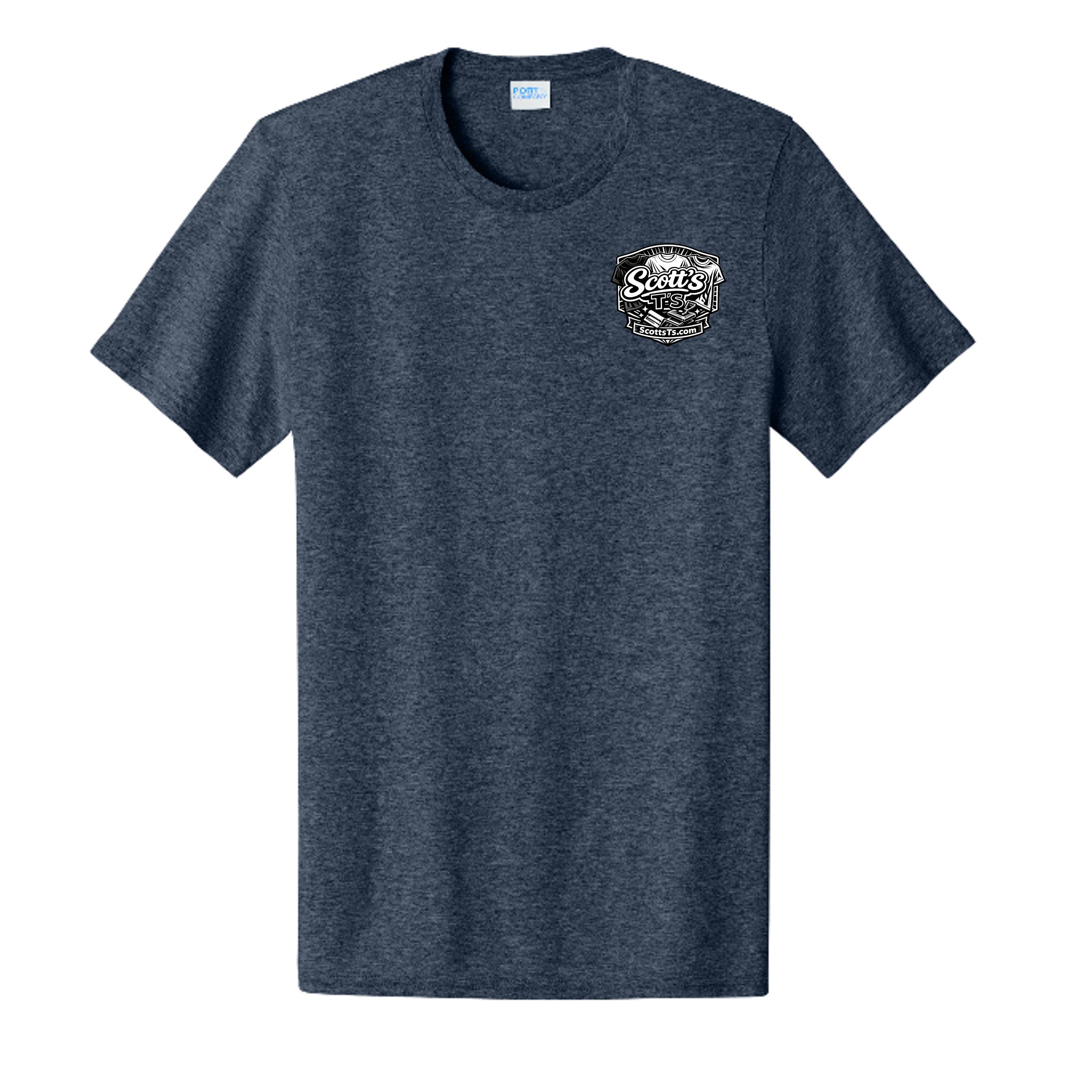 Heather Navy - PC43 - FRONT