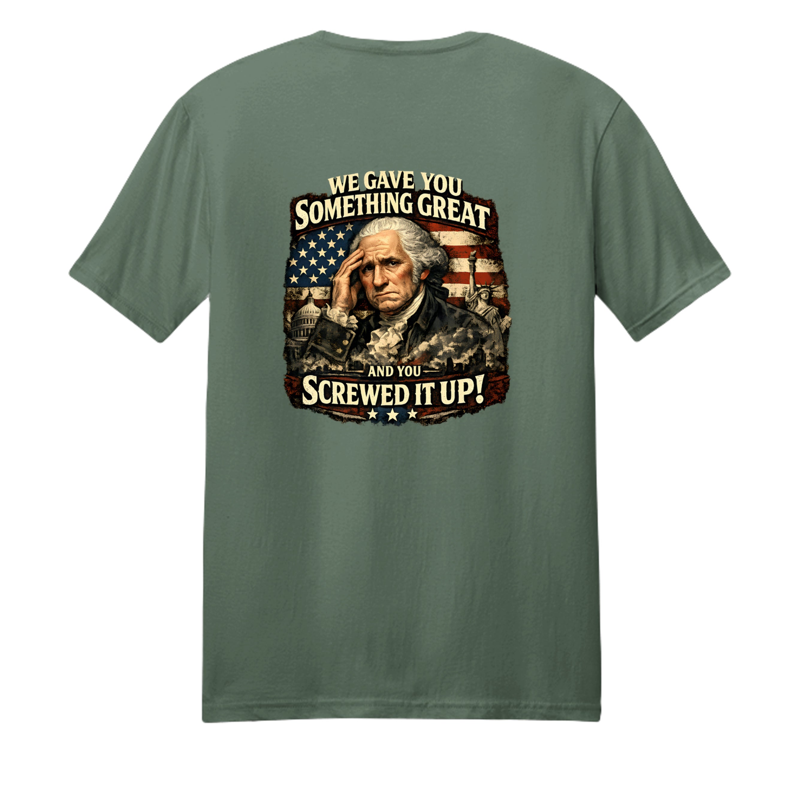 Military Green - 3000 - BACK