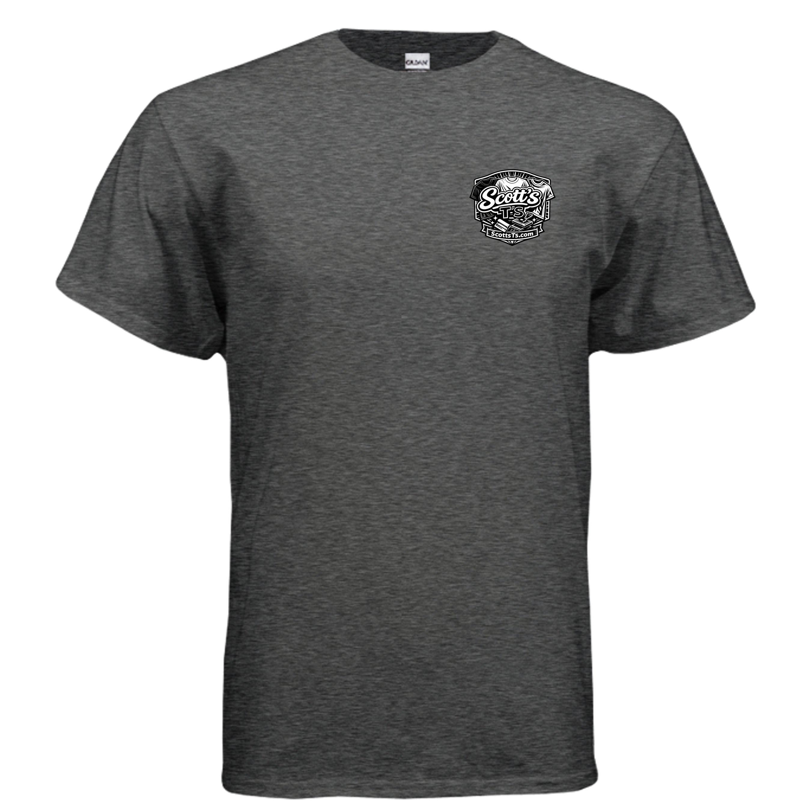 DARK HEATHER - G200 - FRONT